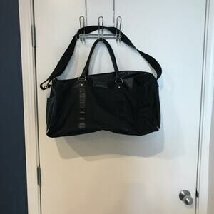 Azzaro Chrome Black Hand Bag/Duffle Bag